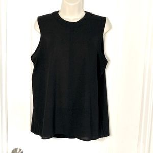 Anthropologie Paper Crane Black Blouse